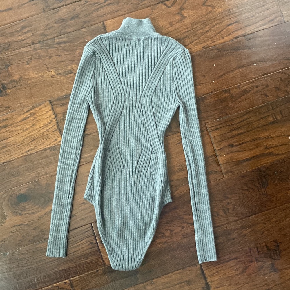 Kendall & Kylie Sweater Bodysuit - Picture 3 of 3